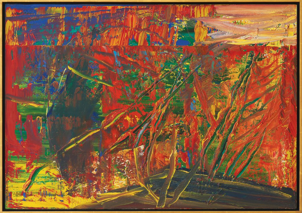Gerhard Richter, Abstraktes Bild (1986). Courtesy of Poly Auction Hong Kong.