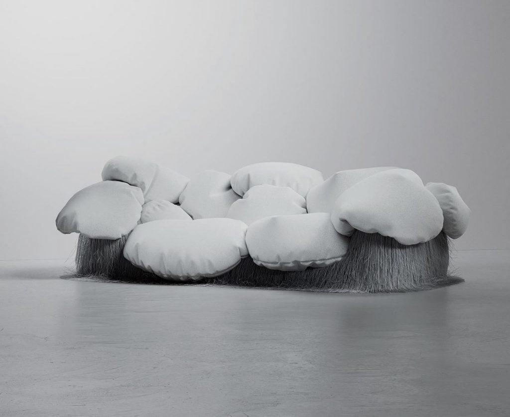 Andres Reisinger, Winter Sofa. Courtesy of Pablo Rodríguez-Fraile and Desiree Casoni. 