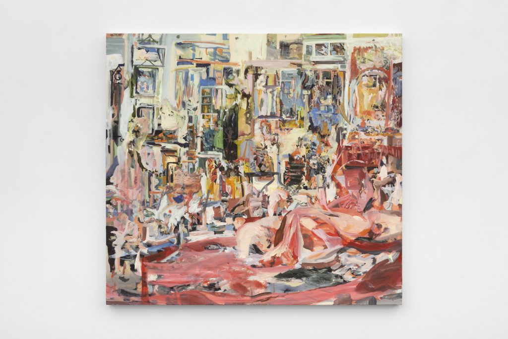 Cecily Brown, <i>Selfie</i> (2020). © Cecily Brown, courtesy of the artist and Paula Cooper Gallery.