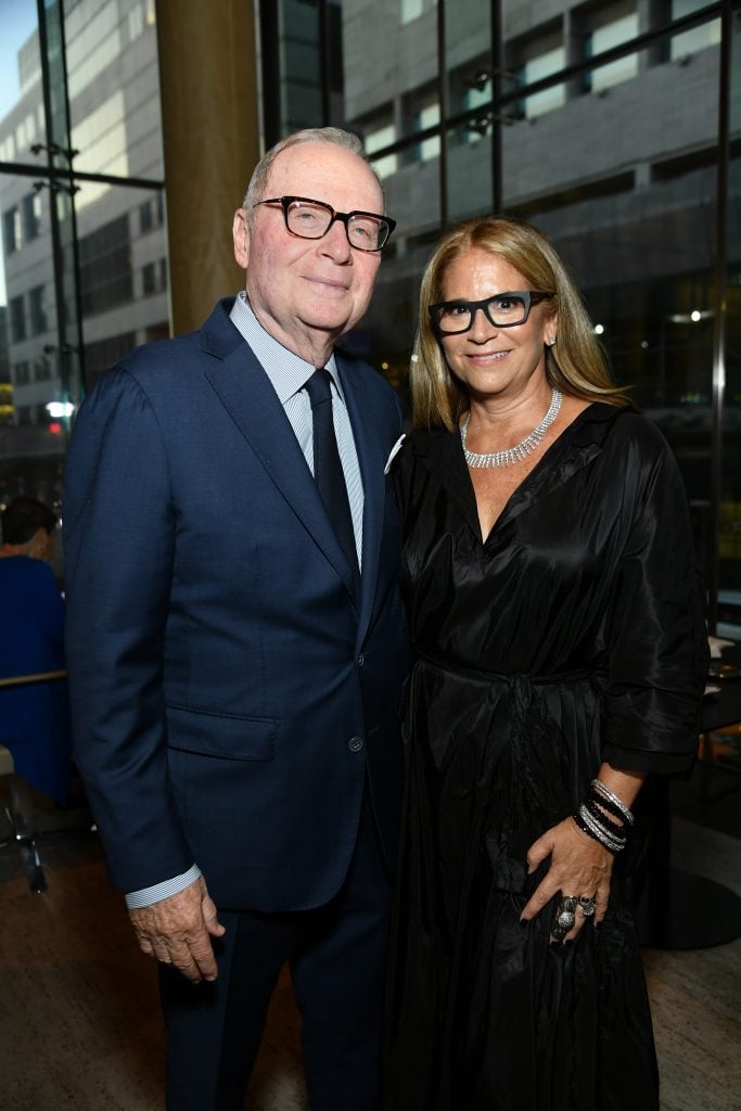 Thomas Lee and Ann Tenenbaum in New York City, 2019. (Photo by Mike Coppola/Getty Images for Film at Lincoln Center)