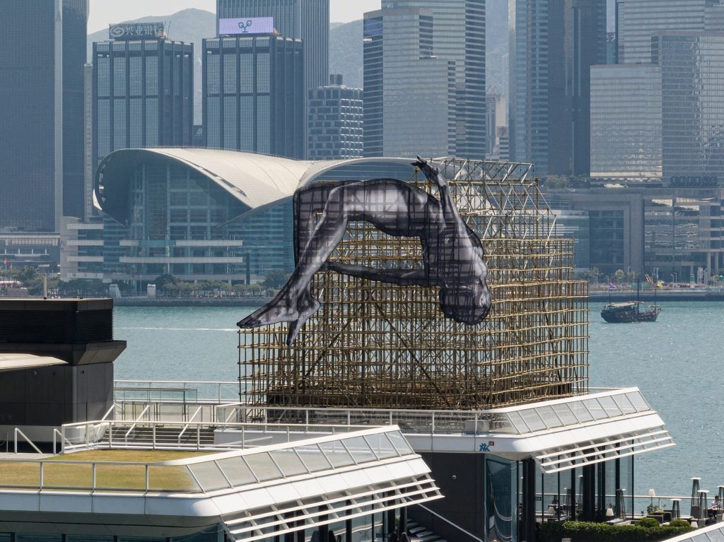 JR’s Gigantic New Installation in Hong Kong, Unveiled Ahead of Art Basel, Has Worried the City’s Feng Shui Masters. Here’s Why