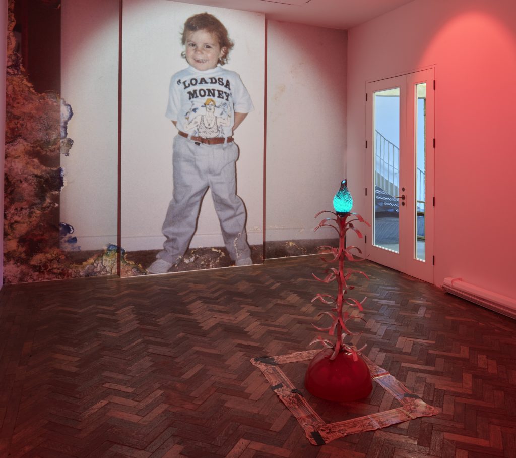 "John Costi: found football difficult," South London Gallery, March 2023. Installation view.  Photo: Jo Underhill.