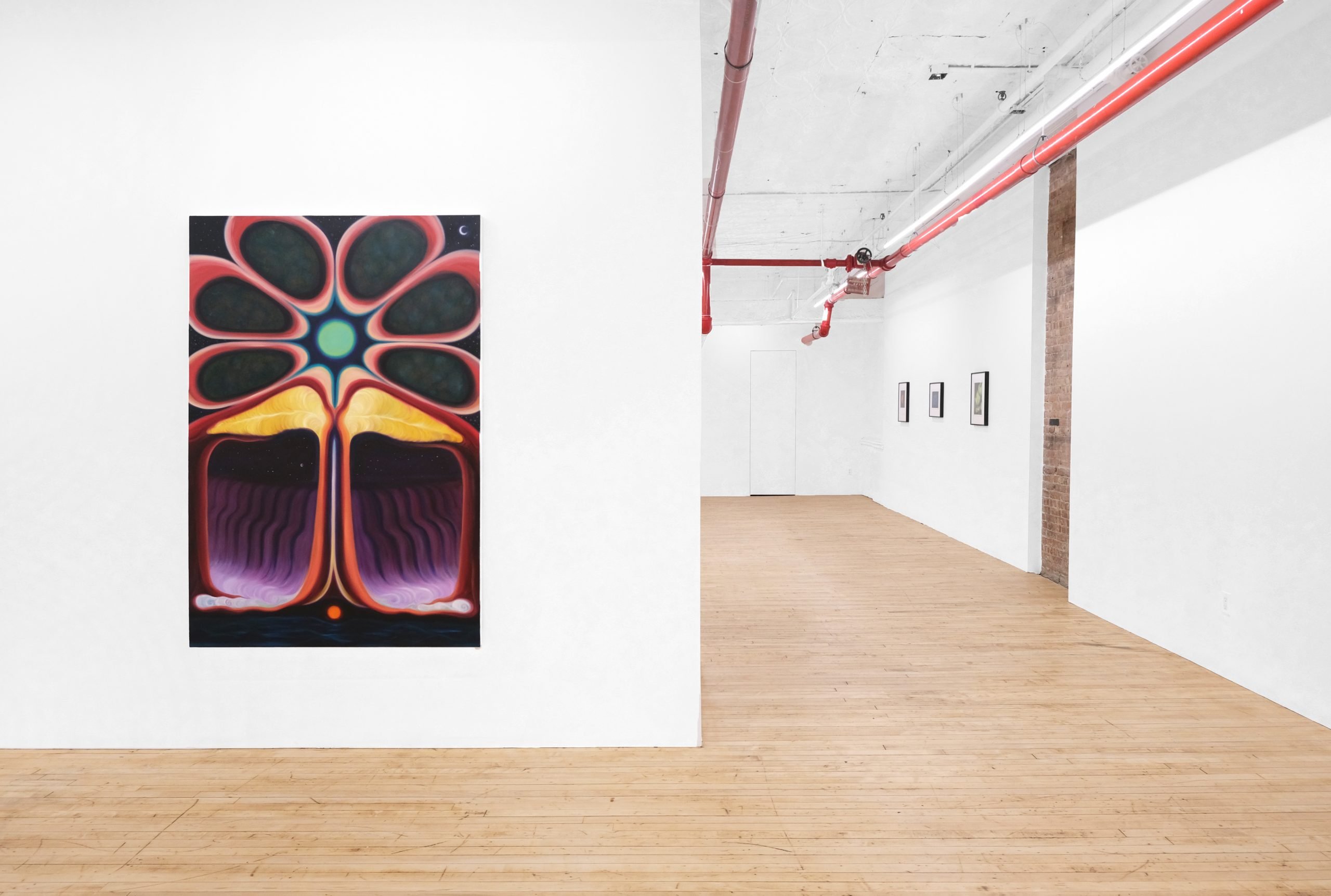 Installation view of "Zoe McGuire: Cambium" (2023). Courtesy of Gaa Gallery, New York.