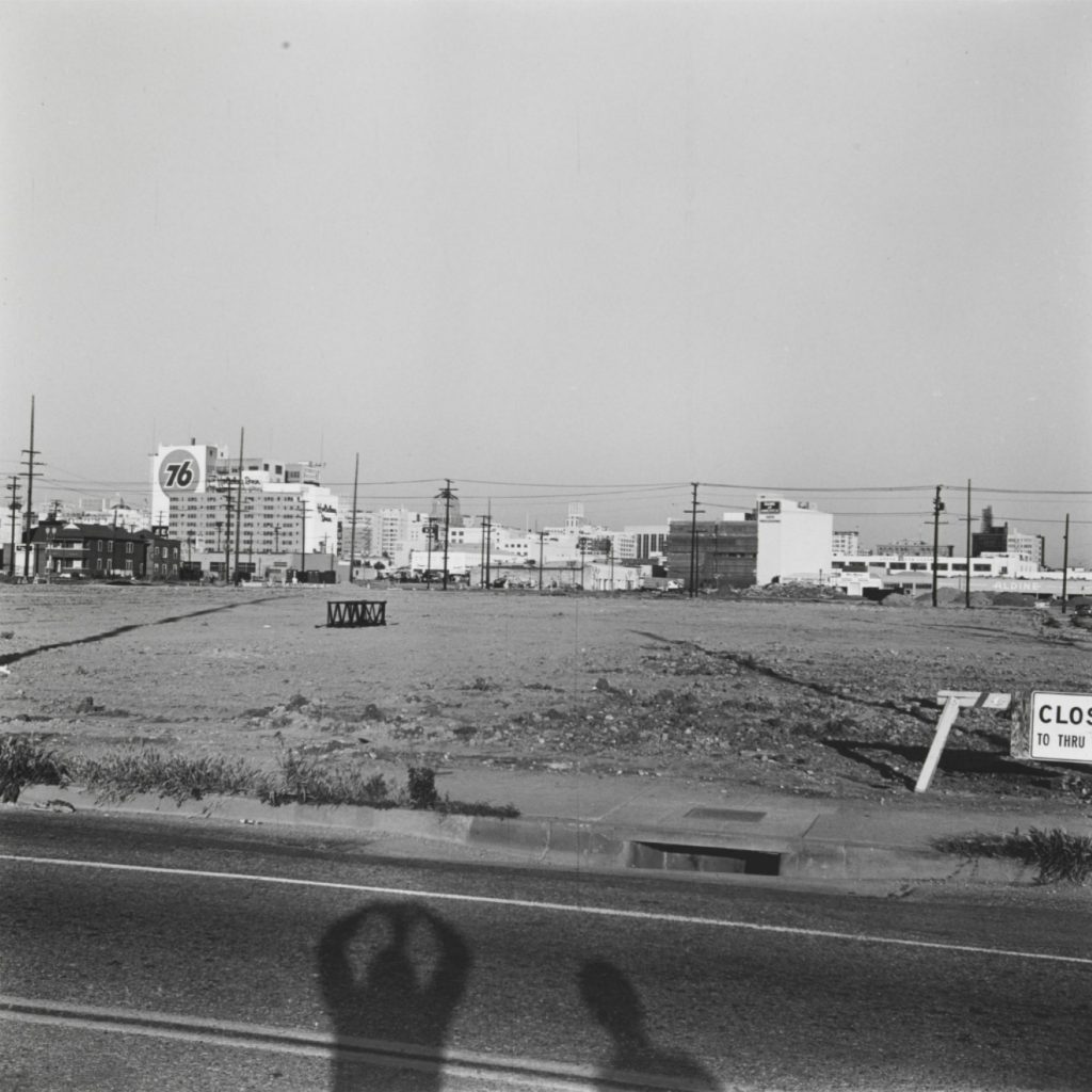 Ed Ruscha, work from Vacant Lots (Four works) (1970). Est. $10,000–$15,000.