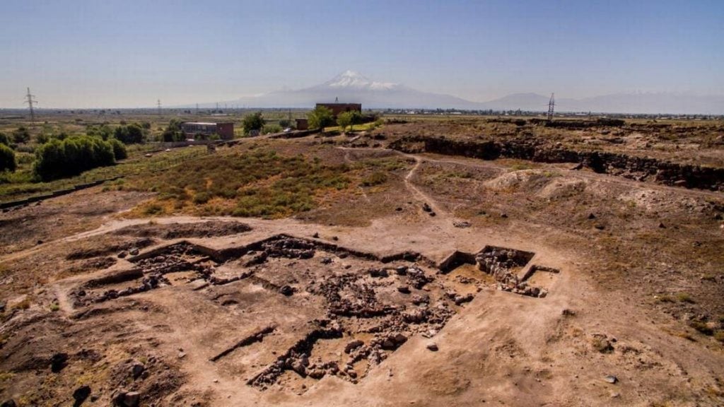 The newly discovered "golden tomb" at the Metsamor necropolis in Armenia. Photo courtesy of the Polish Center of Mediterranean Archaeology at the University of Warsaw.