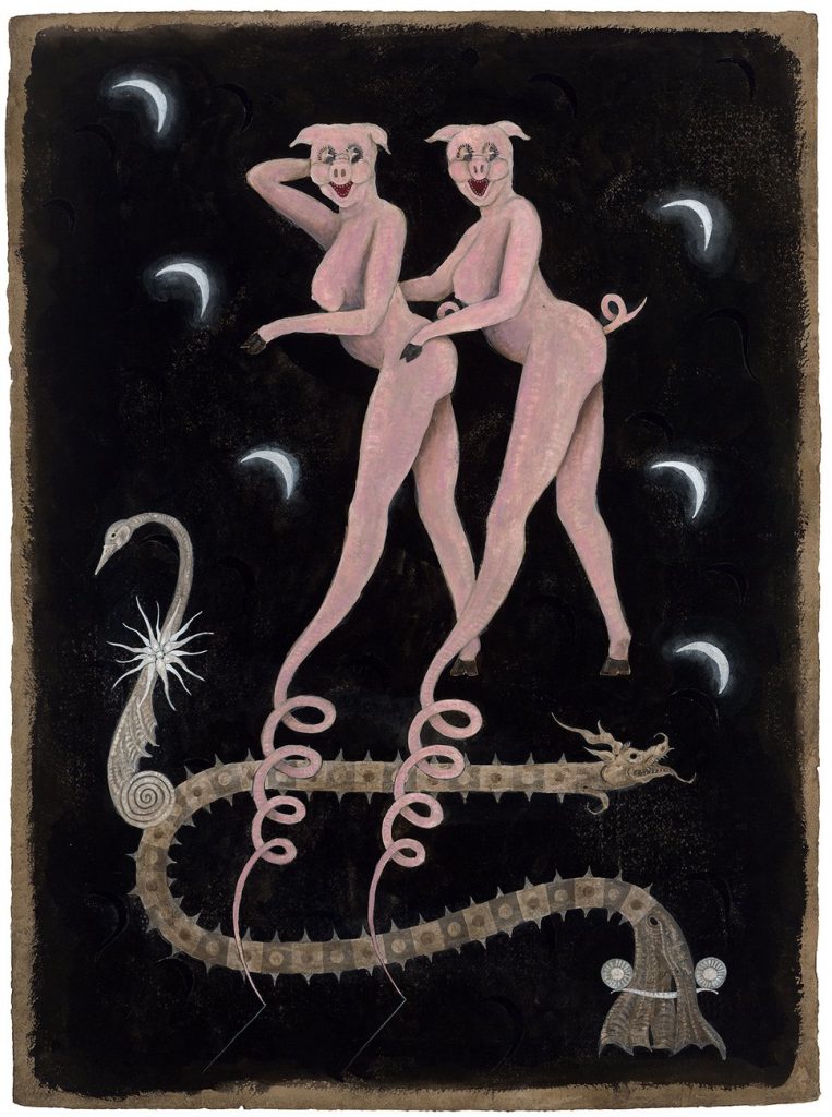 Aron John Dubois, <I>Serpent</I>, 2023. Courtesy of the Valley, Taos, New Mexico. 