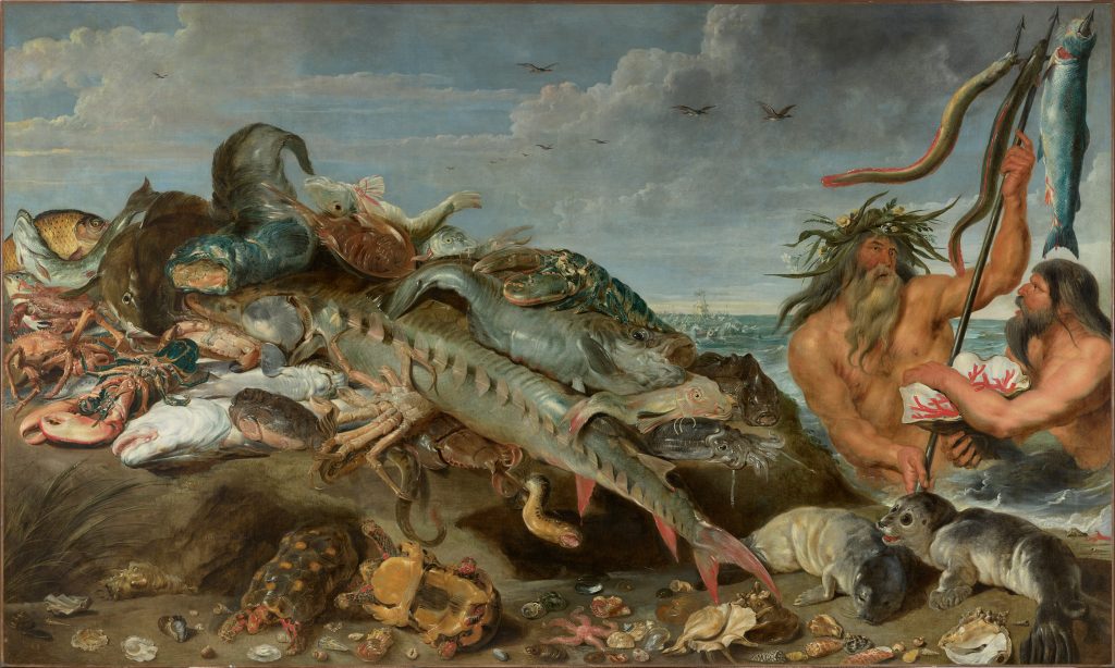 Paul de Vos, <em>The Triumph of Neptune With the Fruits of the Sea</em> (1637). Courtesy of Salomon Lilian, Amsterdam and Geneva. 
