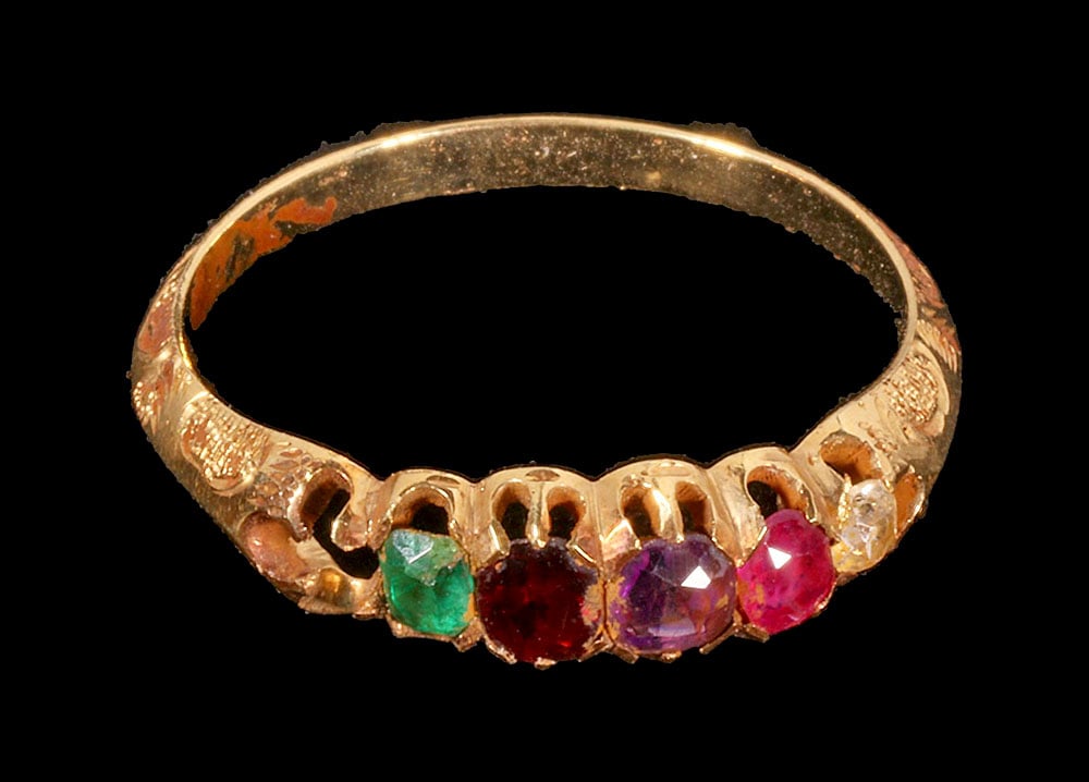 The 'REGARD' ring. Courtesy of Holabird Western Americana Collections.