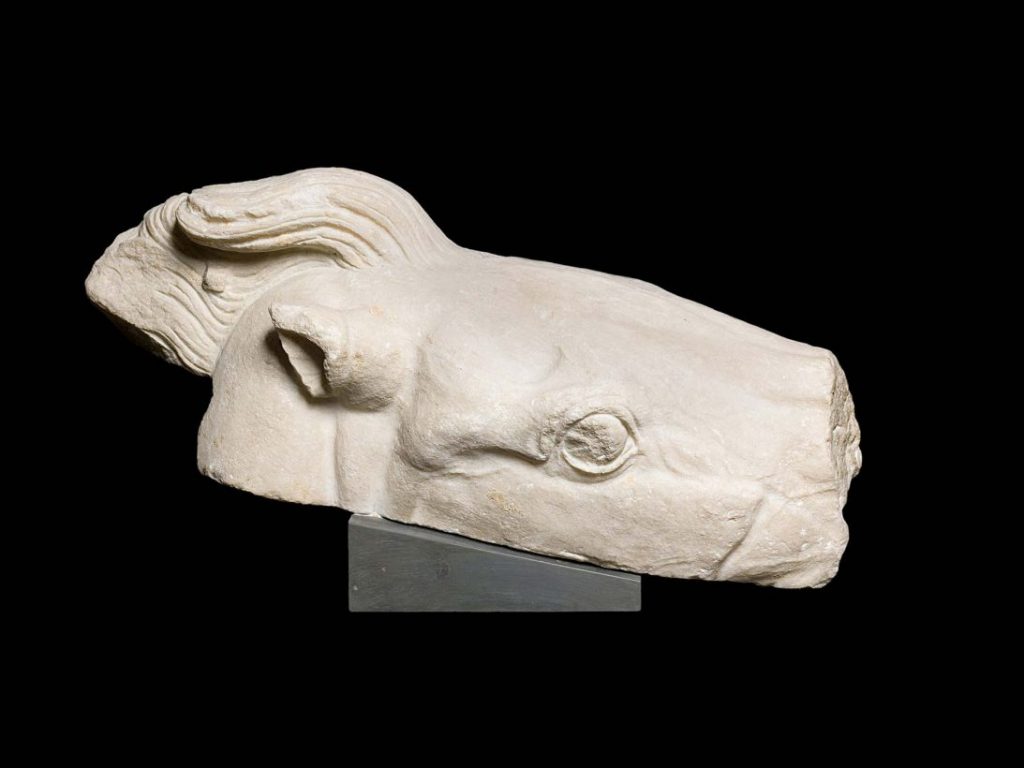 One of the Parthenon Marble fragments that the Vatican Museums is returning to Greece. Photo: Vatican Museums.