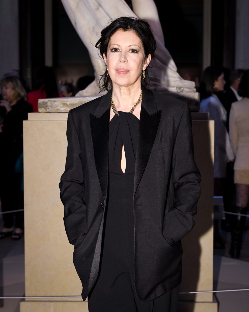 Cecily Brown at her opening reception. Darian DiCanno/BFA.com, courtesy of the Metropolitan Museum of Art.