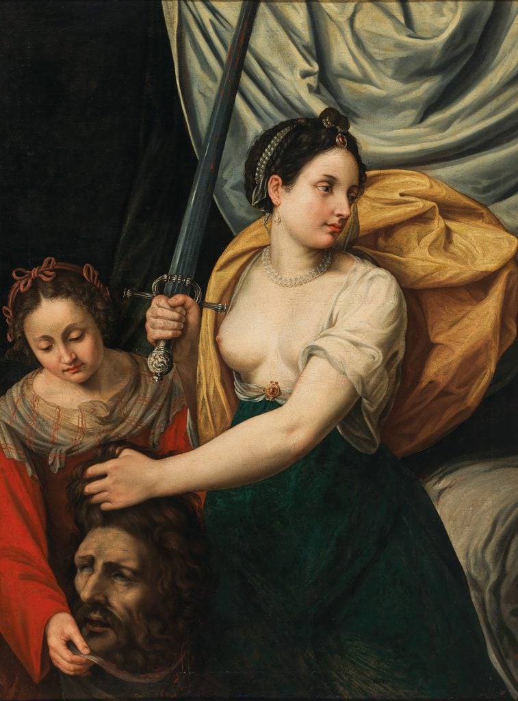 Fede Galizia, <em>Judith With the Head of Holofernes</em>. Courtesy of Dorotheum. 
