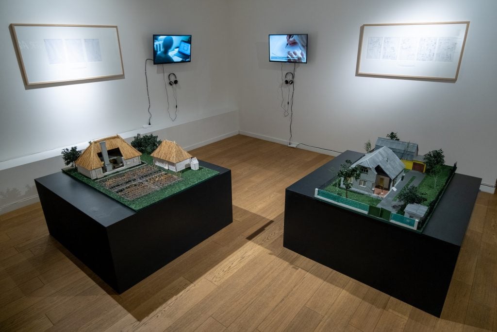 Installation view of "Camera Obscura" at Voloshyn Gallery. Courtesy of the gallery. Photo: Taras Fedorenko.