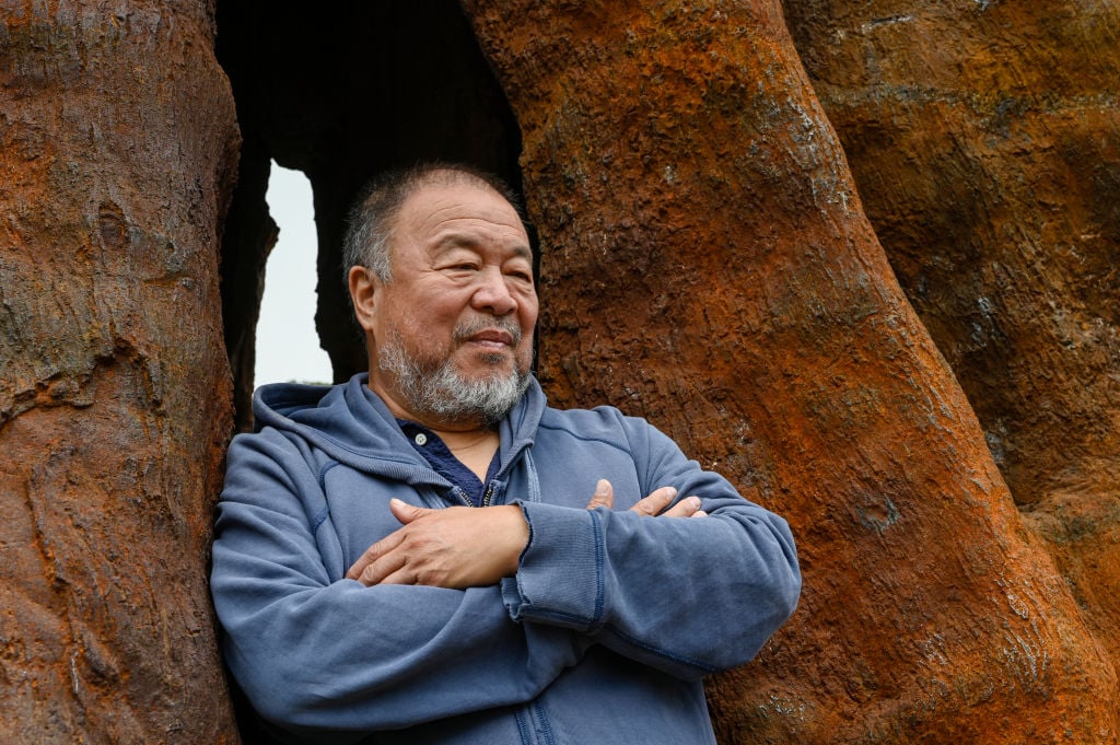 Ai Weiwei in Porto, Portugal. Photo: Horacio Villalobos Corbis/Corbis via Getty Images