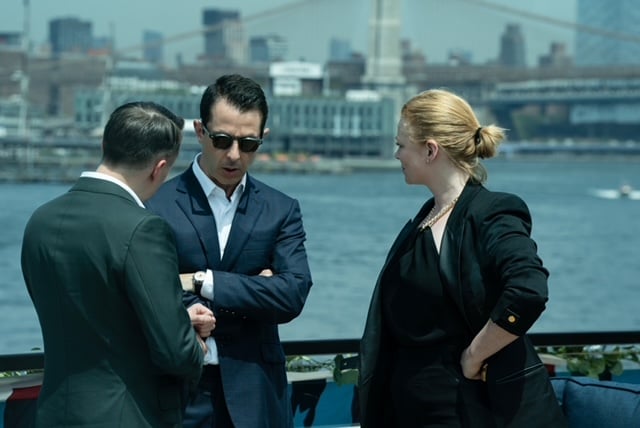Sarah Snook as Shiv Roy in HBO's <i>Succession</i>. Photo: Macall B. Polay/HBO.
