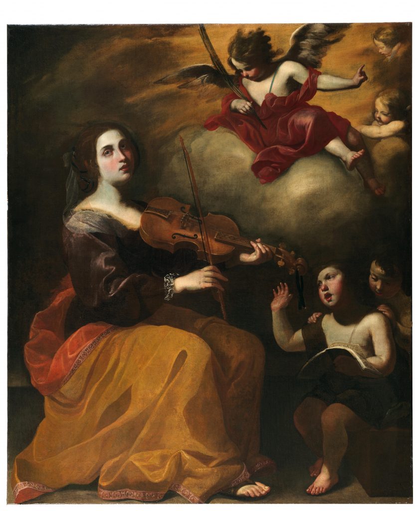 Diana De Rosa, called Annella di Massimo, Saint Cecilia. Courtesy of Dorotheum.