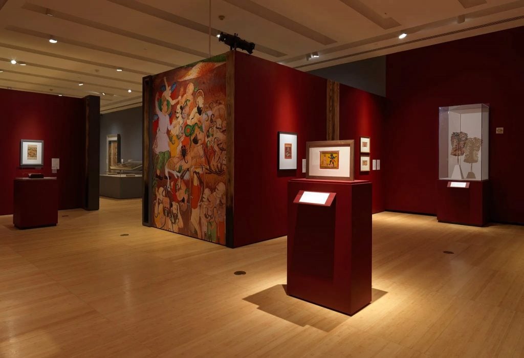 “Comparative Hell: Arts of Asian Underworlds,” installation view at the Asia Society and Museum, New York. Photo by Bruce M. White, courtesy of the Asia Society and Museum, New York.