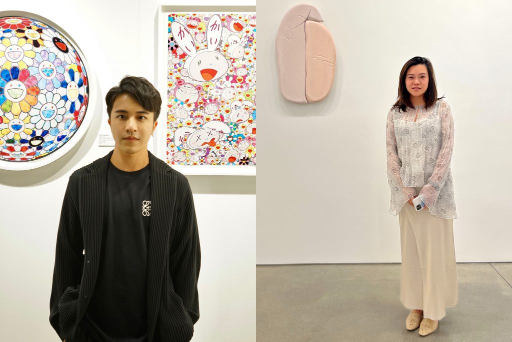 Left: Peric Fang, founder and director. Right: Yi Gong, co-founder and director. Courtesy of Pinto Gallery, Los Angeles.