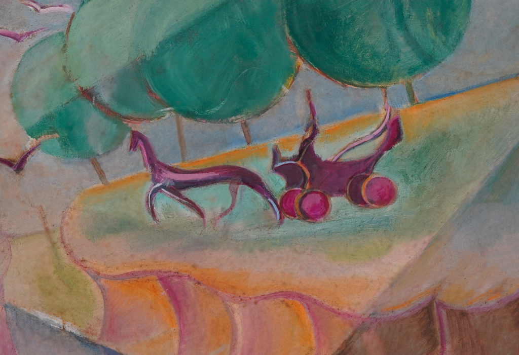 Józef Doskowski, Ride (ca. 1924). Courtesy of Olszewski Gallery.