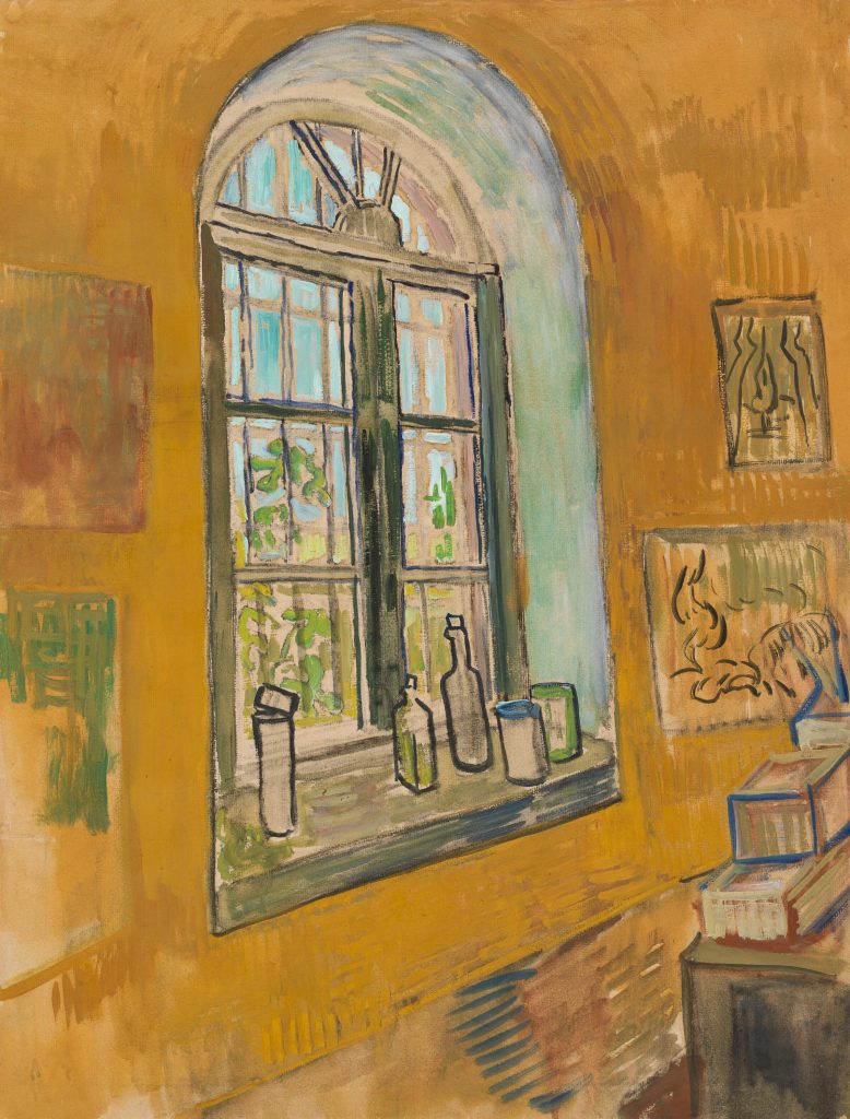 Vincent van Gogh, <em>Window in the Studio</em> (1889). Collection of Van Gogh Museum, Amsterdam (Vincent van Gogh Foundation).