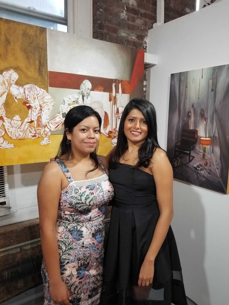 Cristina Cruz and Neha Jambhekar of Jambhekar/Cruz. Photo courtesy of Jambhekar/Cruz.