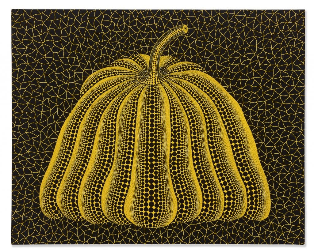 Yayoi Kusama, Pumpkin (1993). Image cou