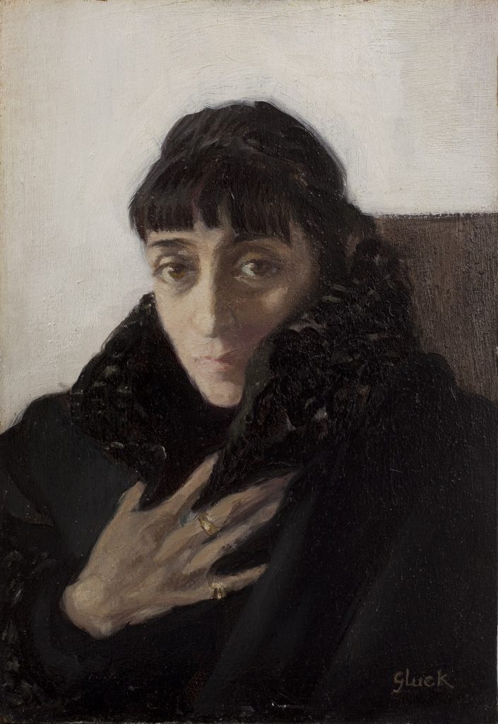 Gluck (Hannah Gluckstein), <em>Portrait of Miss E.M. Craig</em> (1920). ©Estate of Gluck (Hannah Gluckstein). Courtesy Piano Nobile, London