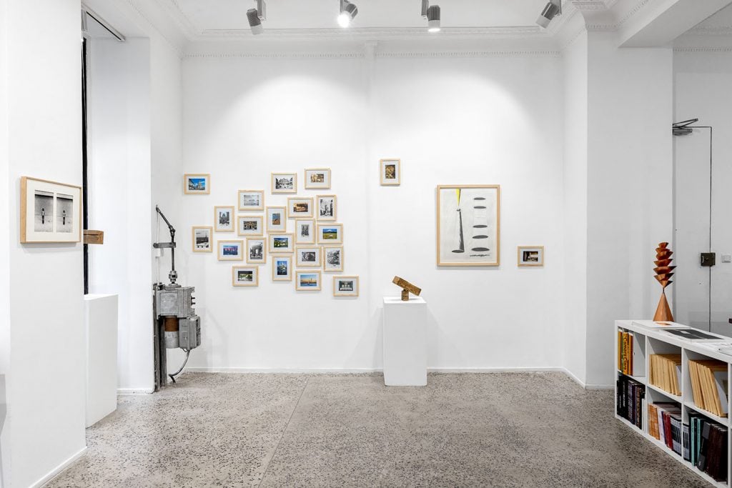 Installation view of "Keiji Uematsu: Looking on the past from the future" (2023). Courtesy of Baudoin Lebon, Paris.