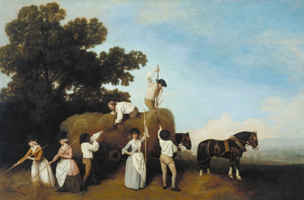 George Stubbs, Haymakers (1785). Photo: Tate Photography.
