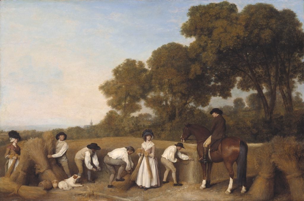 George Stubbs, Reapers (1785). Photo: Tate Photography.