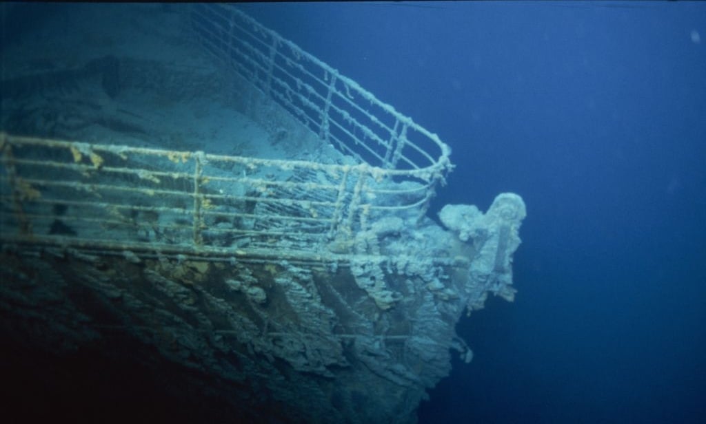Wreck of Titanic. Photo by Xavier Desmier/Gamma-Rapho via Getty Images.