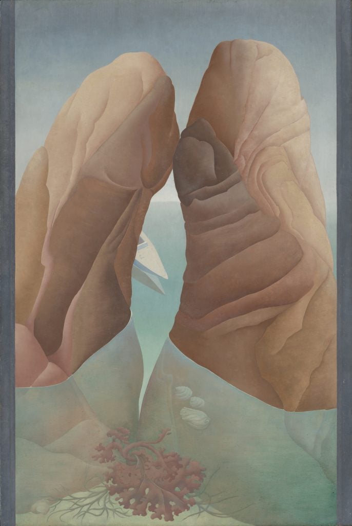 Ithell Colquhoun, <i>Scylla</i> (1938). ©Spire Healthcare, ©Noise Abatement Society, ©Samaritans. Photo by Joe Humphrys, courtesy of the Tate.