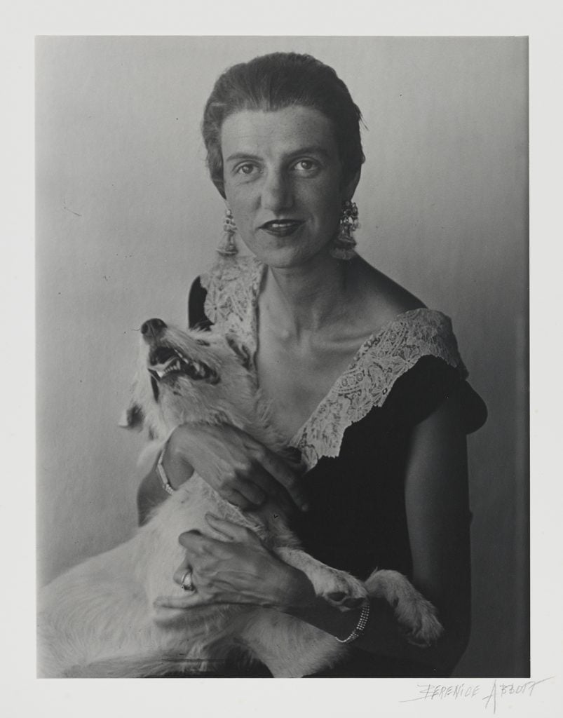  Berenice Abbott, <i>Peggy Guggenheim</i> (1926). Collection of Jenna Segal.