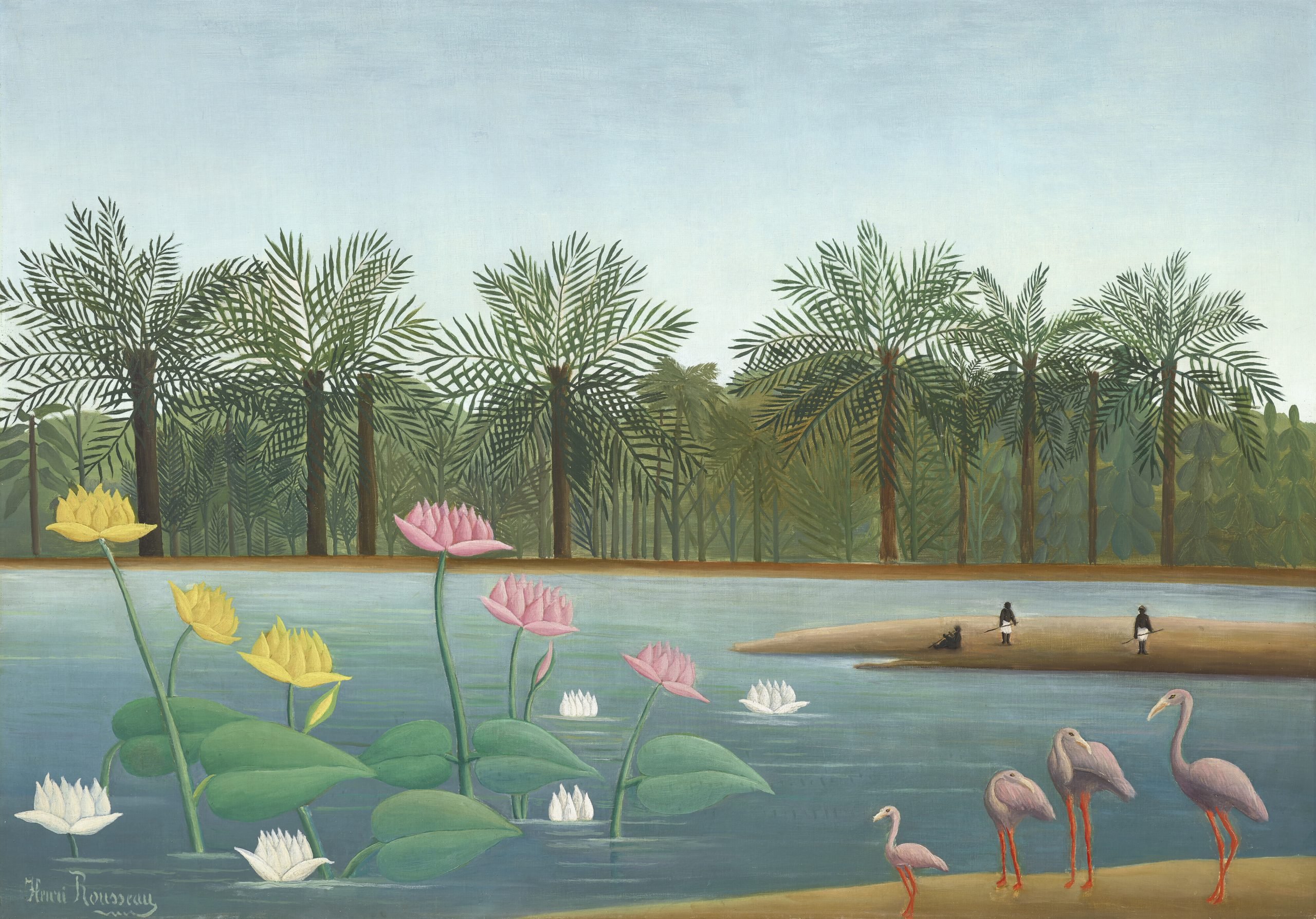 Henri 'Le Douanier' Rousseau, Les Flamants (1910). Estimated between $20 million and $30 million, it sold for an artist-record $43.5 million. © Christie’s Images Limited 2023.