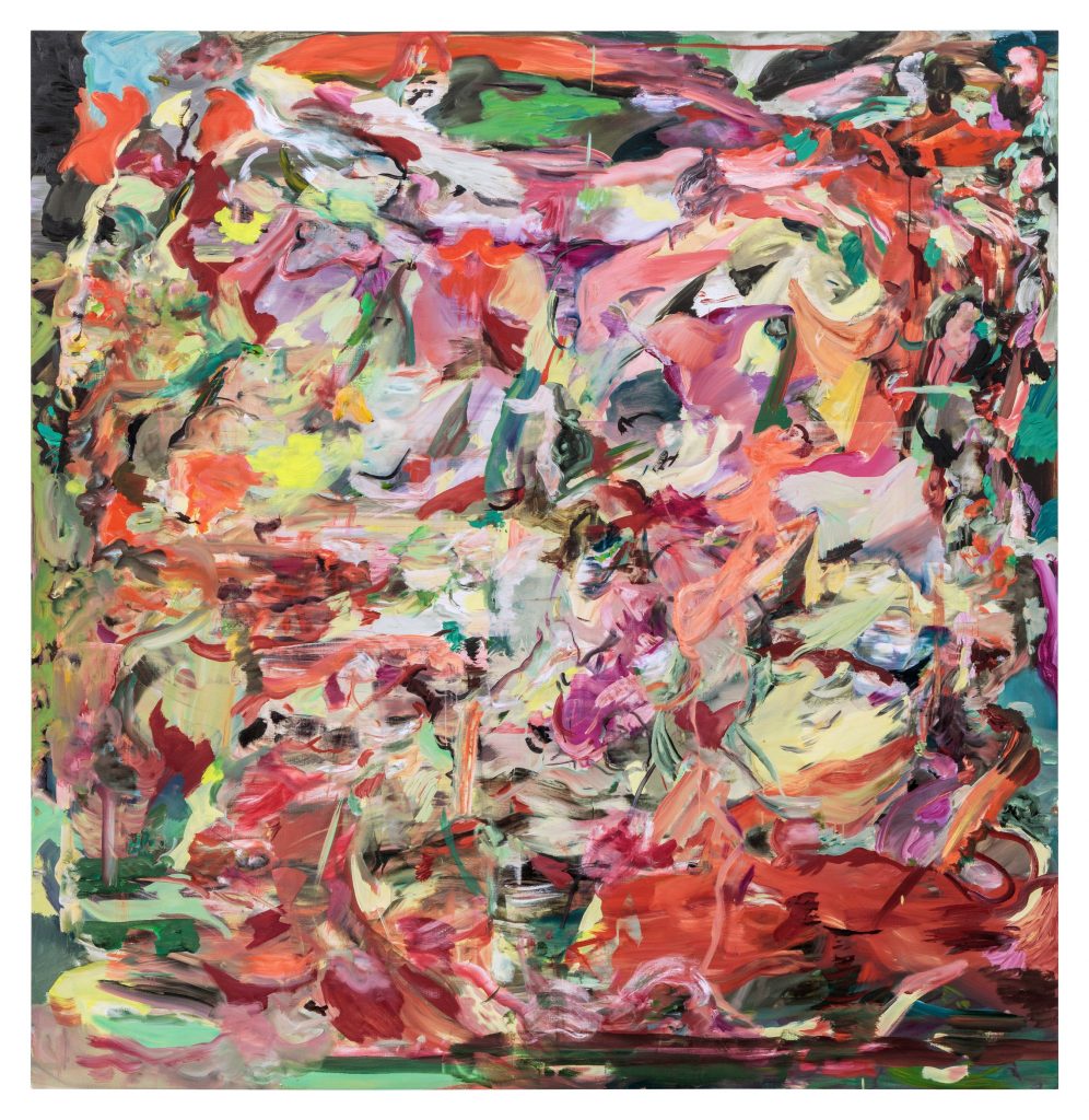Cecily Brown, <i>Free Games for May</i> (2015). Estimated at $3 million to $5 million, it sold for $6.7 million. Courtesy of Sotheby's.