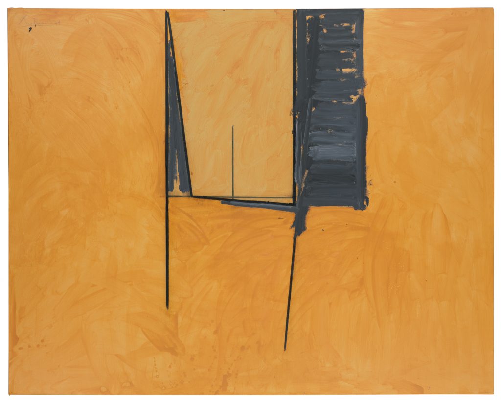 Robert Motherwell, <I>The Mexican Window</i> (1974). Courtesy of Bernard Jacobson Gallery, London.