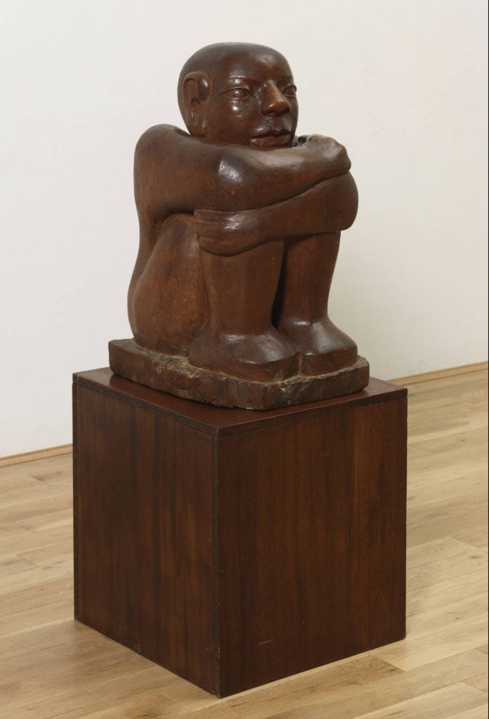 Ronald Moody, The Onlooker (1958-62). ©The estate of Ronald Moody. Photo: Tate Photography.