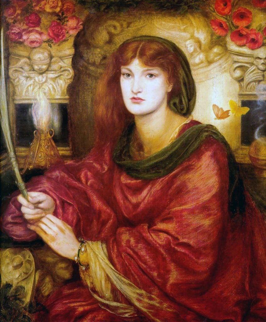 Dante Gabriel Rossetti, Sibylla Palmifera (1866).