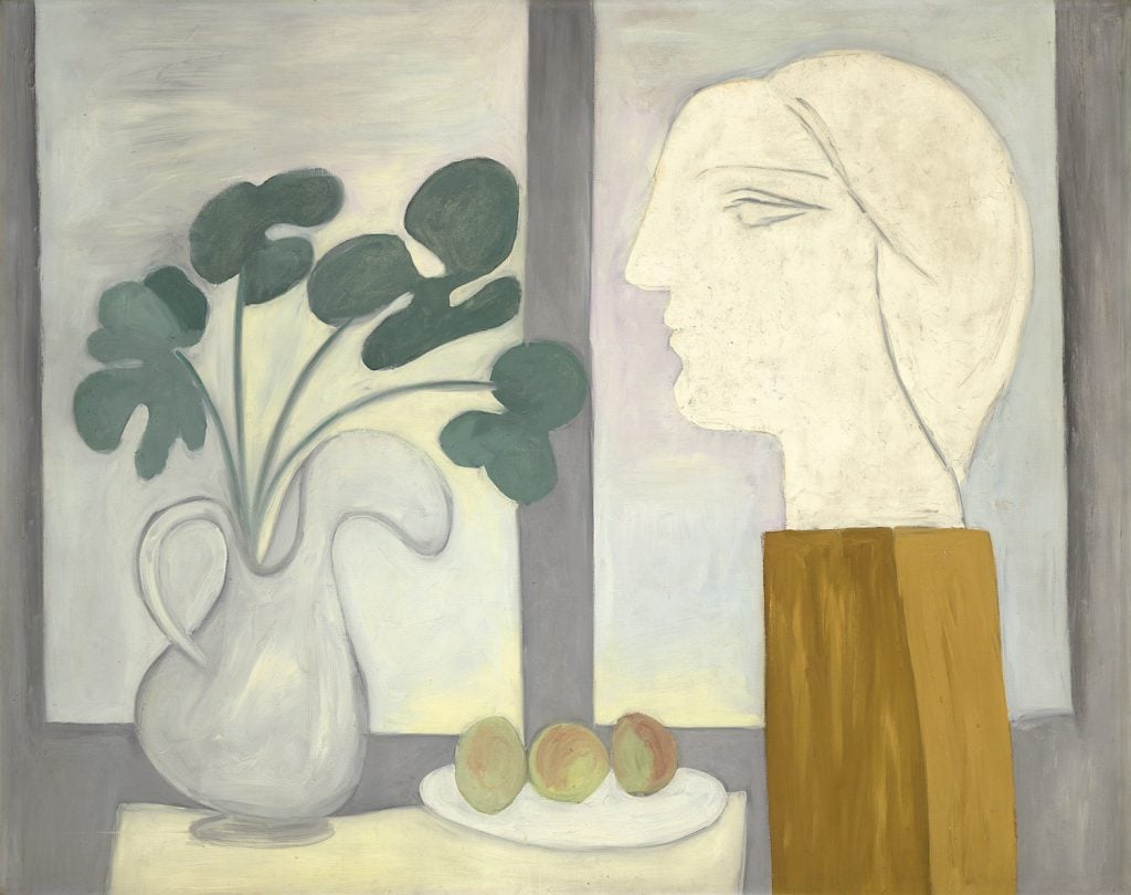 Pablo Picasso, Nature morte à la fenêtre (1932). Image courtesy Sotheby's.
