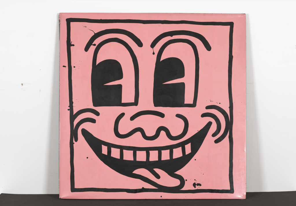 Keith Haring, Untitled (1981). Collection of Larry Warsh. ©Keith Haring Foundation.
