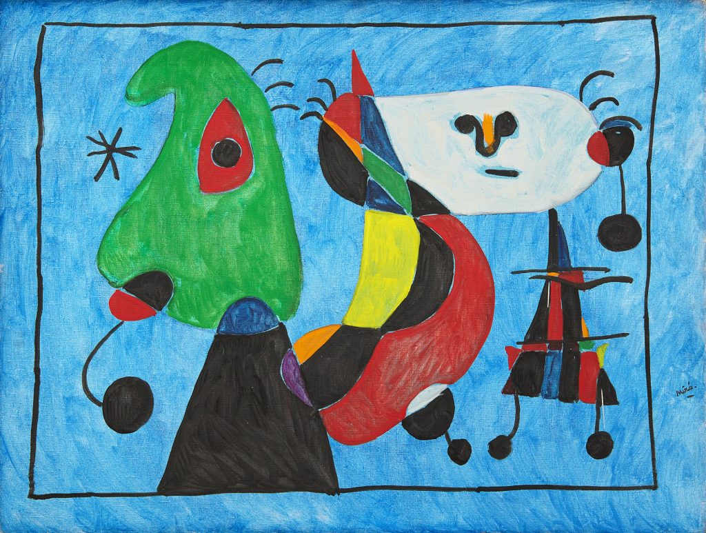 Joan Miró, <i>Sans titre </i>(1947). Courtesy of Sotheby's.