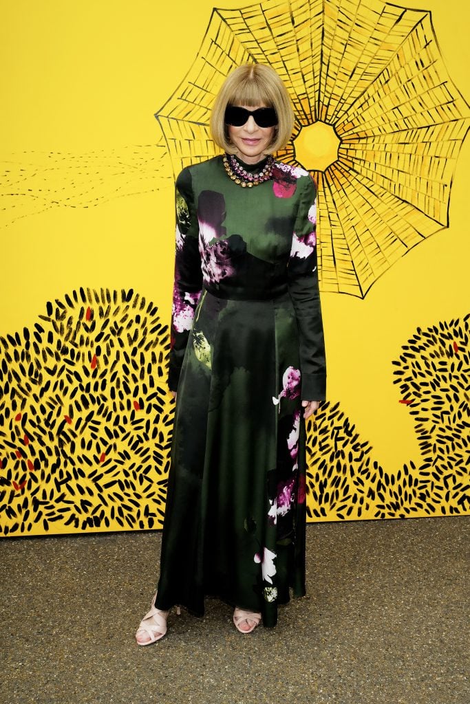 Anna Wintour at the Serpentine Gallery Summer Party 2023 at the Serpentine Gallery in London, England. Photo by Darren Gerrish/Getty Images for the Serpentine Gallery.
