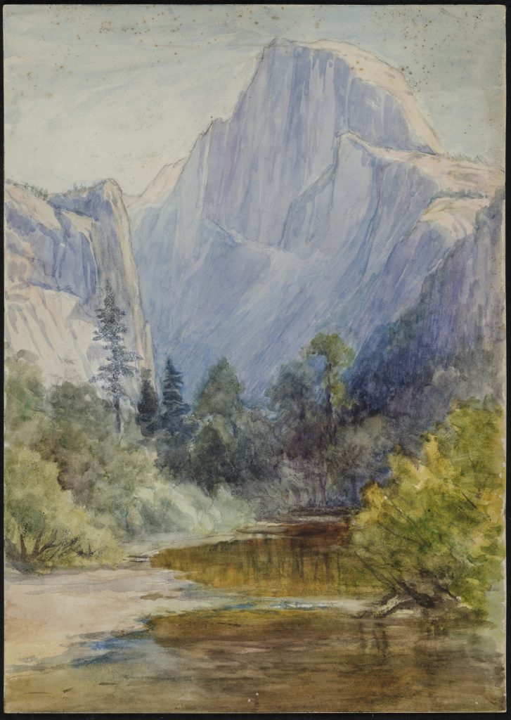 Susie M. Barstow, <em>The Floor of Yosemite</eM> (1889). Barstow Family Trust Collection. Photo by Chrome Digital.