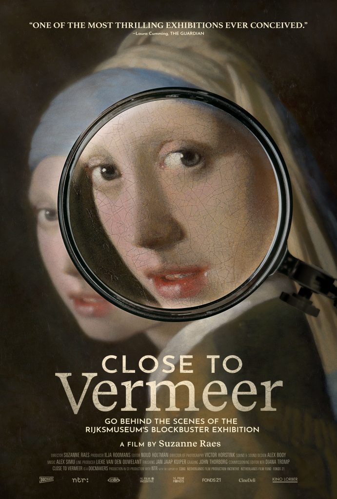 The poster for Close to Vermeer. Photo courtesy of Kino Lorber.