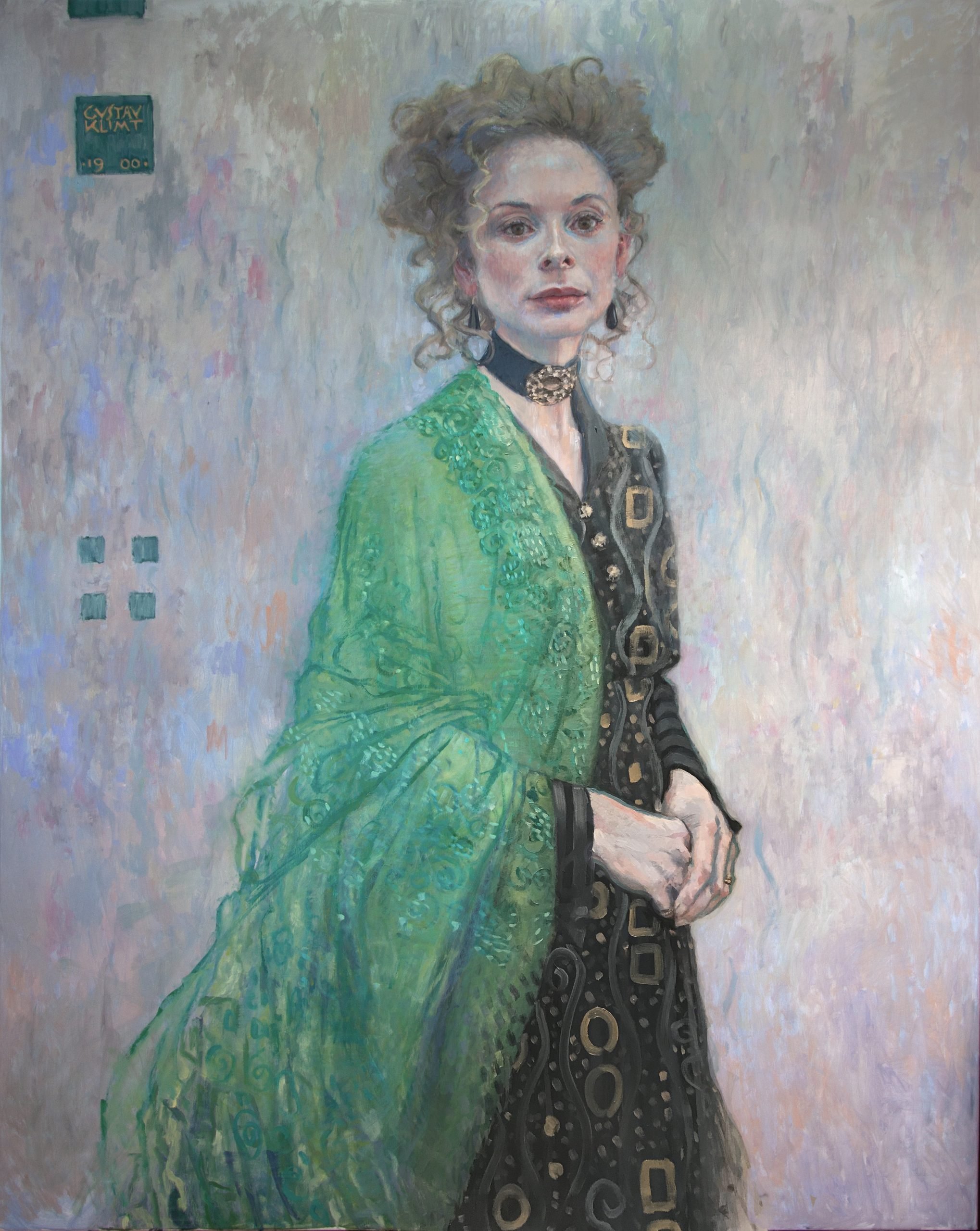 Felicity Gill's Gustav Klimt portrait from Leopoldstadt