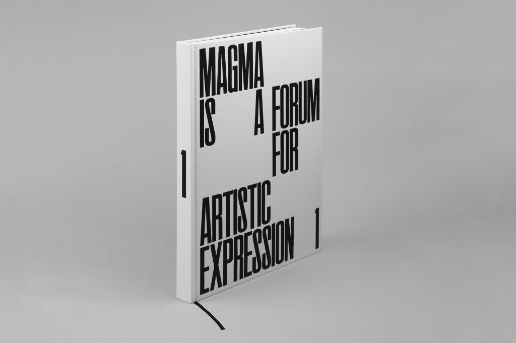 The debut issue. Courtesy of Magma.
