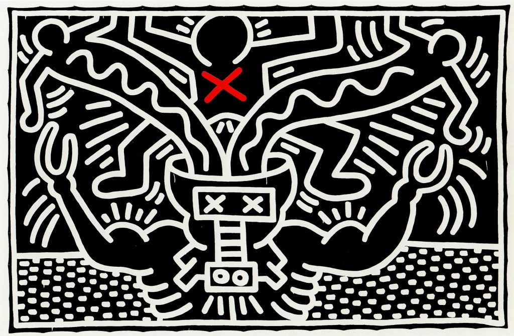 Keith Haring, Untitled (1954).