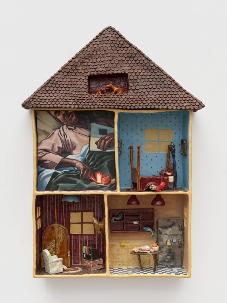 Stephanie Temma Hier, Dollhouse (2022). Courtesy of the artist and Nino Mier Gallery. 