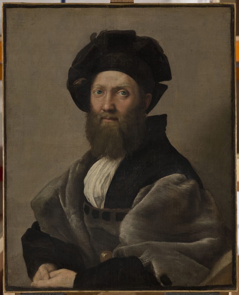 Raphael Portrait of Baldassare Castiglione Louvre