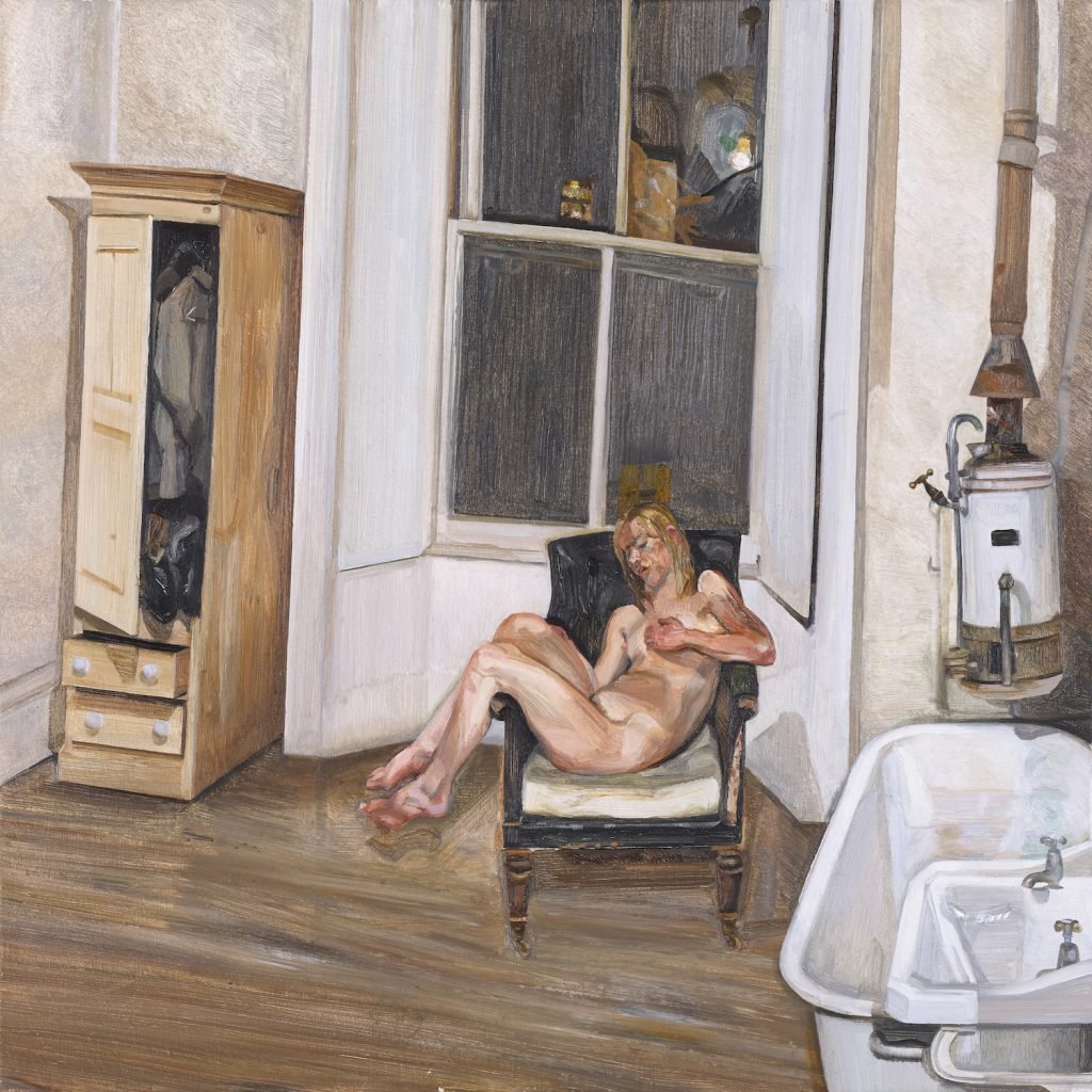 Lucian Freud, Night Interior (1968-69). Image courtesy Sotheby's.