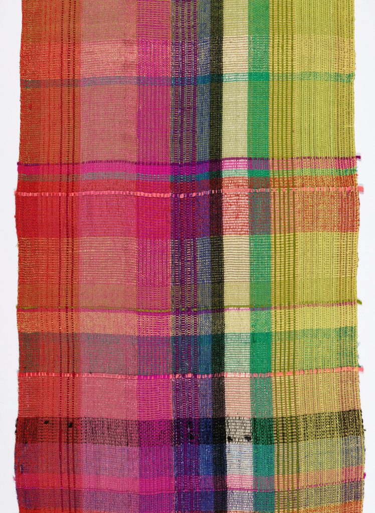 Dorothy Liebes, Mexican Plaid textile (ca. 1938). Collection of the Cooper Hewitt, Smithsonian Design Museum, New York, gift of the estate of Dorothy Liebes Morin. Photo by Matt Flynn ©Smithsonian Institution.